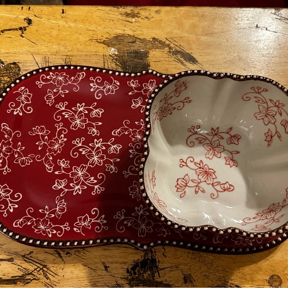 Temptations by Tara Sandwich tray and soup bowl - Picture 1 of 4